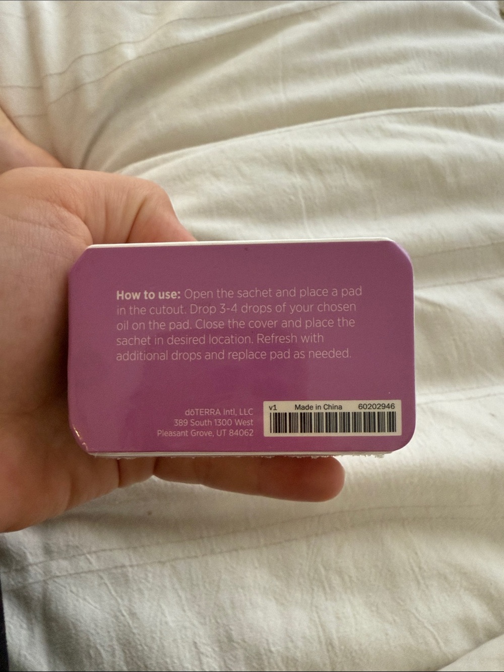 dōTERRA sachet diffuser 4 pack - Picture 3 of 5
